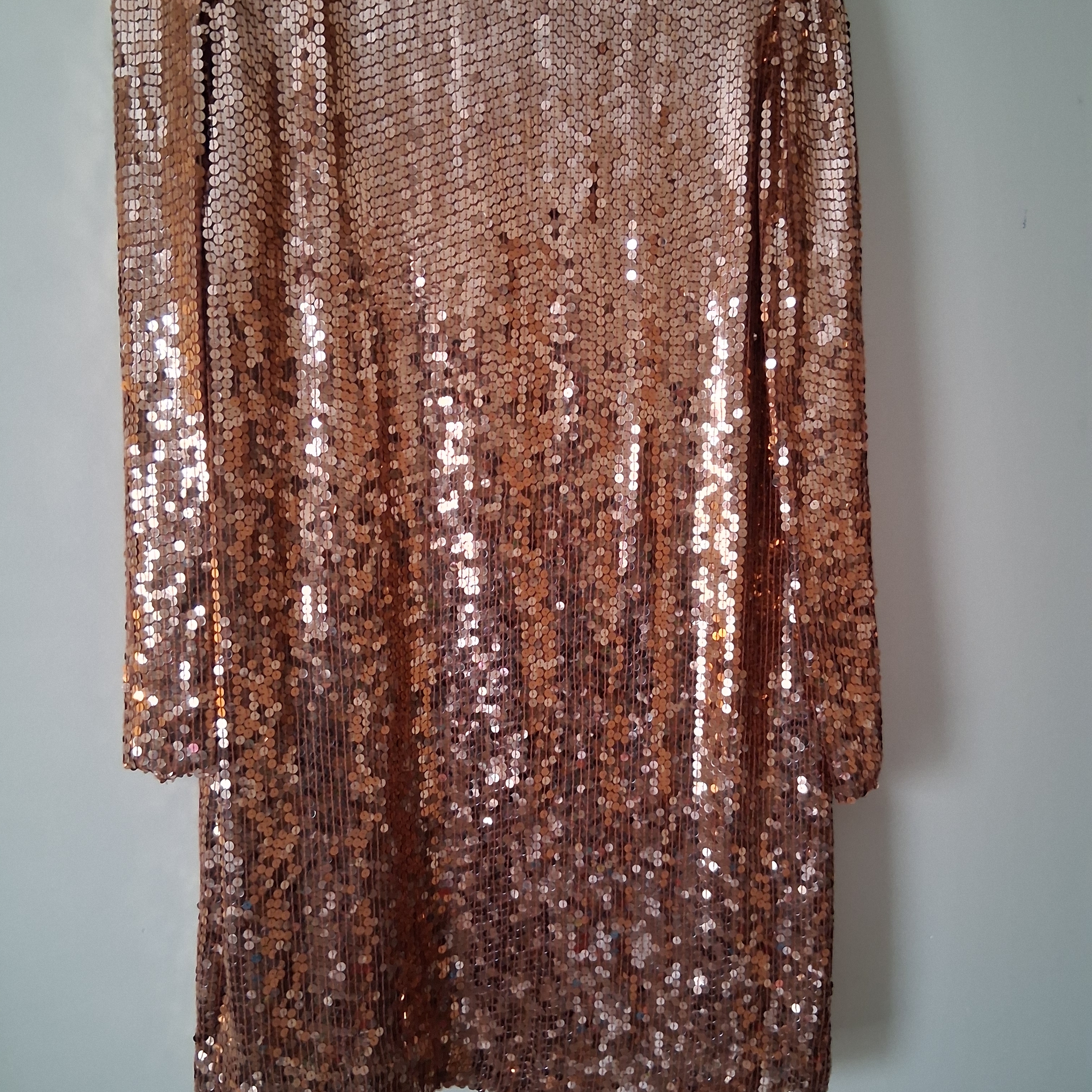 Sequin Gold Dress And Skirt (Extraordinary Deal) Size Medium